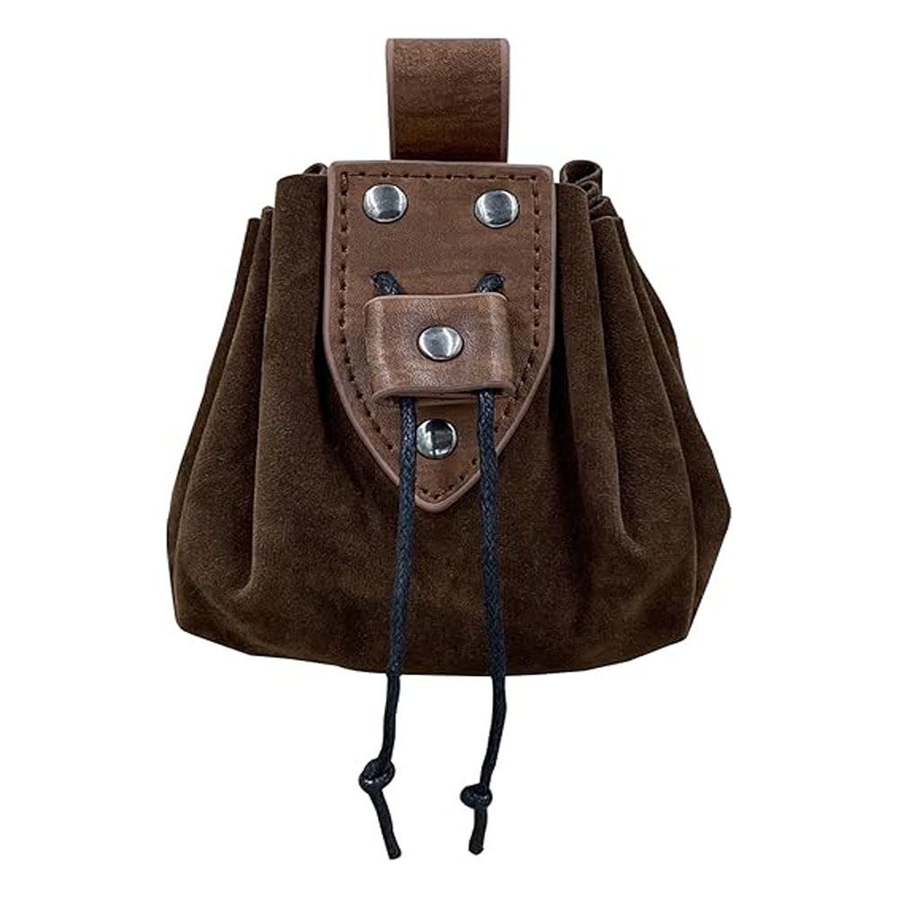 Men'S Accessories Wallet - Viking Style Medieval Pouch Leather Belt