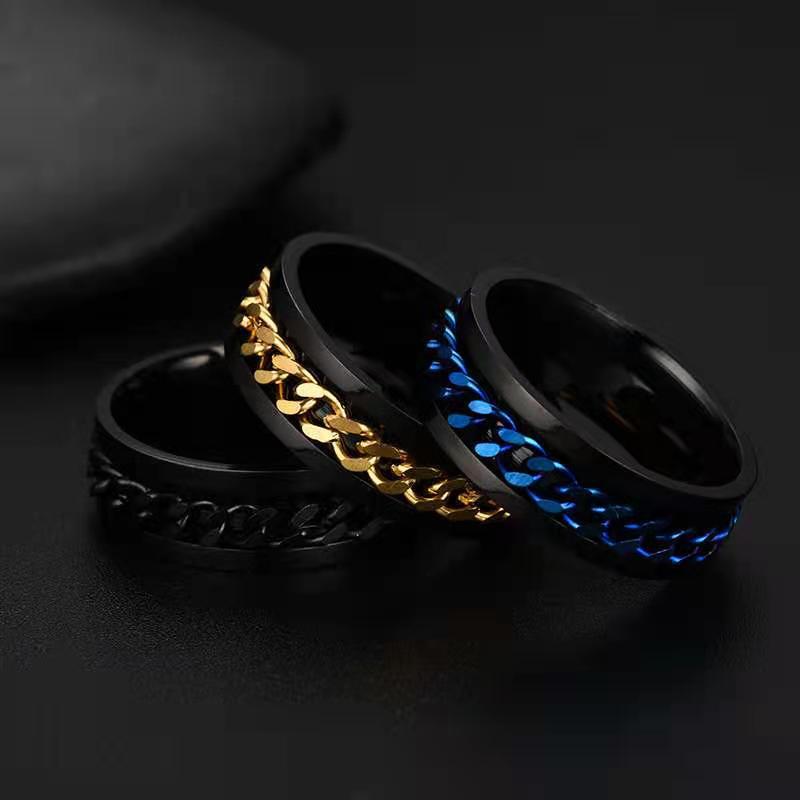 Men Accessories Name - High Quality Stainless Steel Rotatable Couple