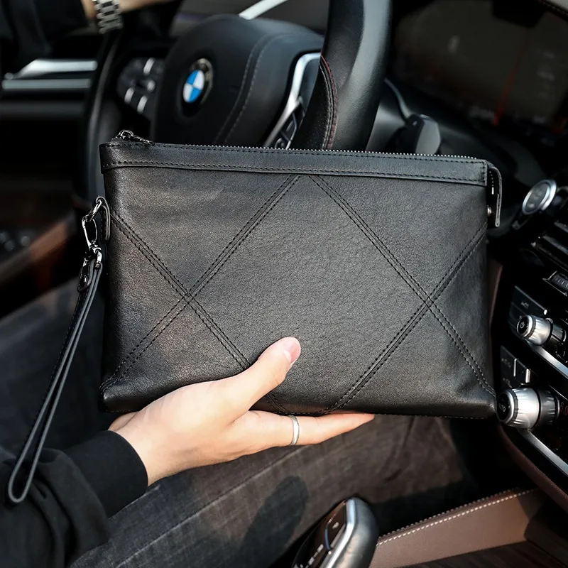 Men'S Accessories Wallet - SENOFAN Brand Hand Bag Men Genuine