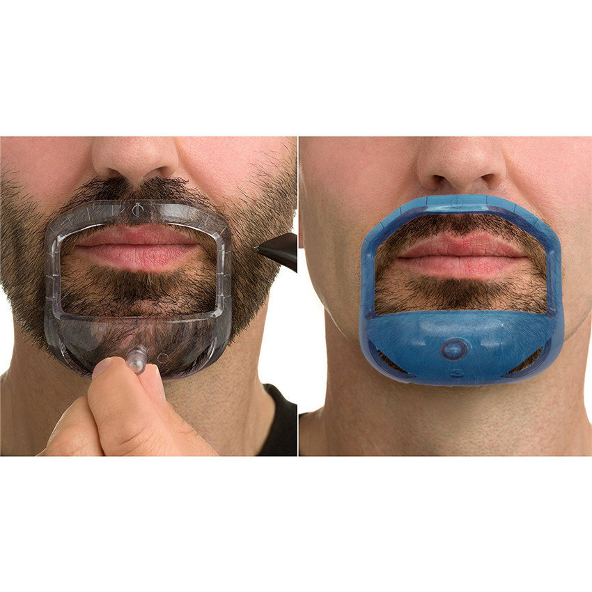 Men Accessories Combo - 5pcs/set Transparent Beard Styling Tool And