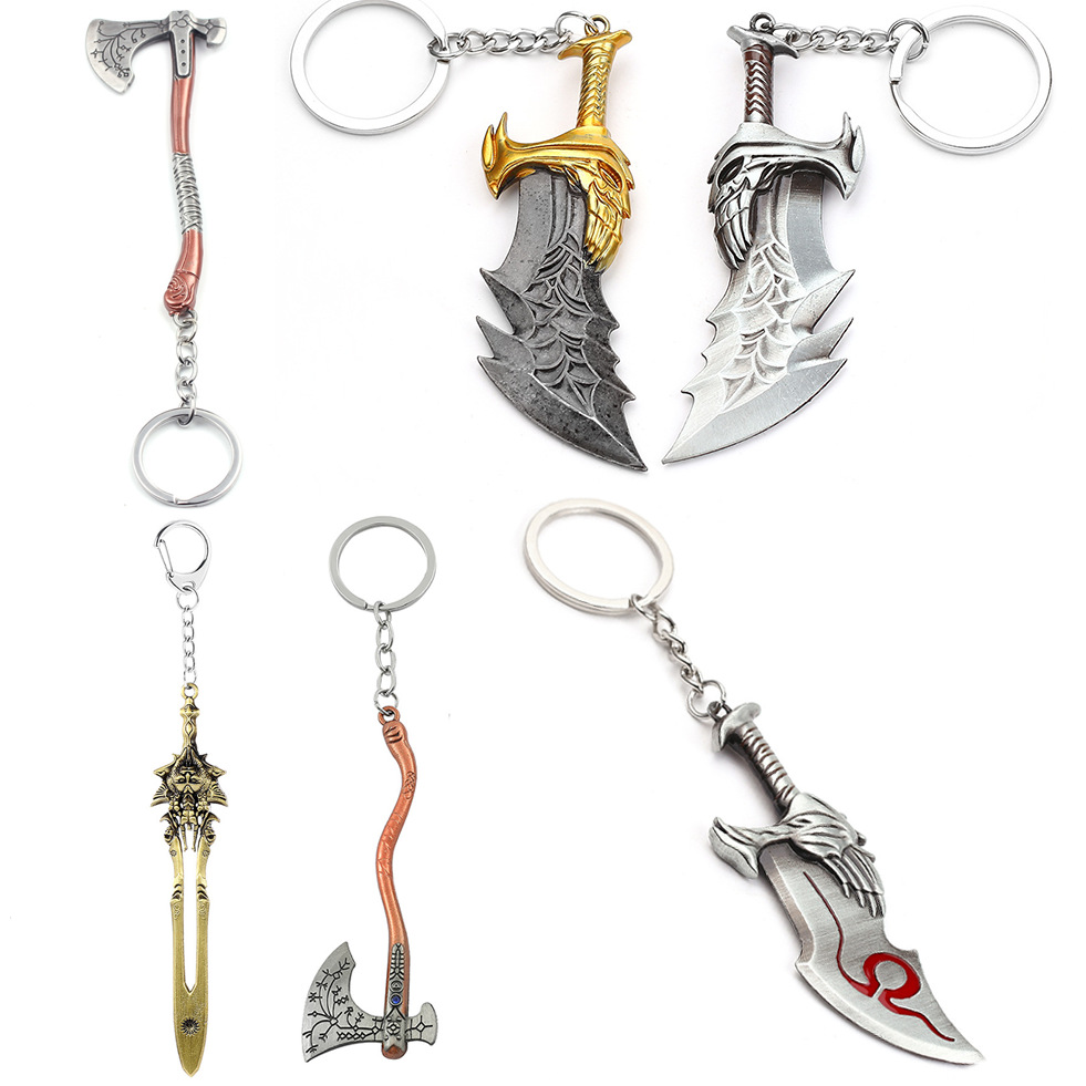 Men Accessories Chain - God of War 4 Kratos Sword