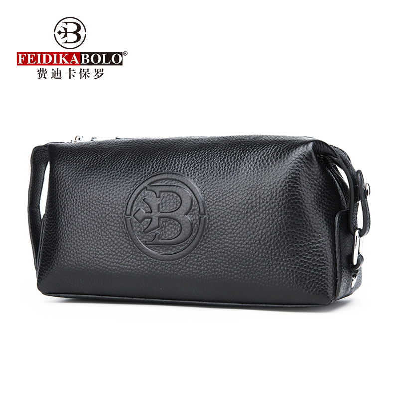 Men'S Accessories Wallet - FEIDIKABOLO Famous Brand Cow Leather Man