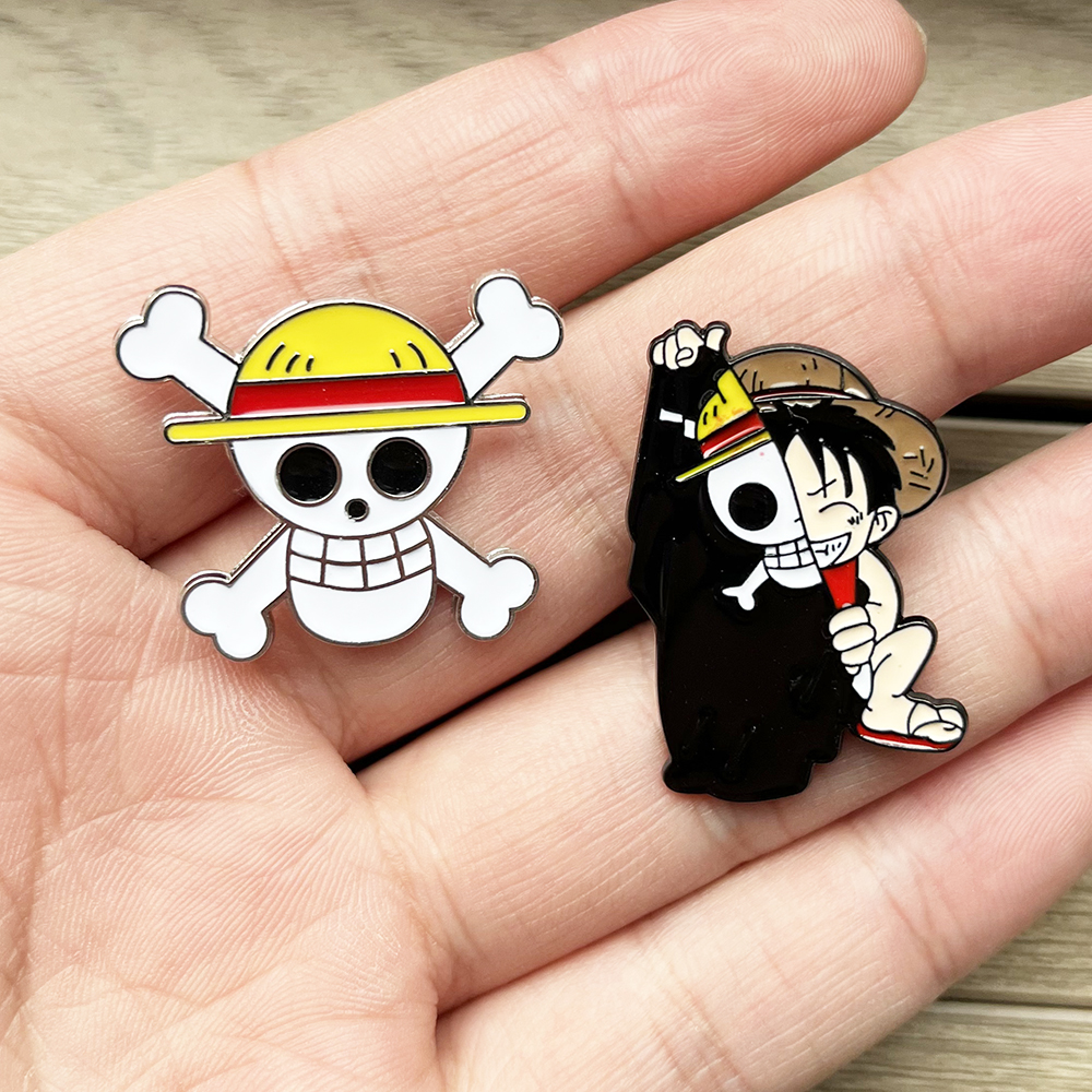 Men Accessories Kit - 2026 New 2pcs Cute Luffy Anime