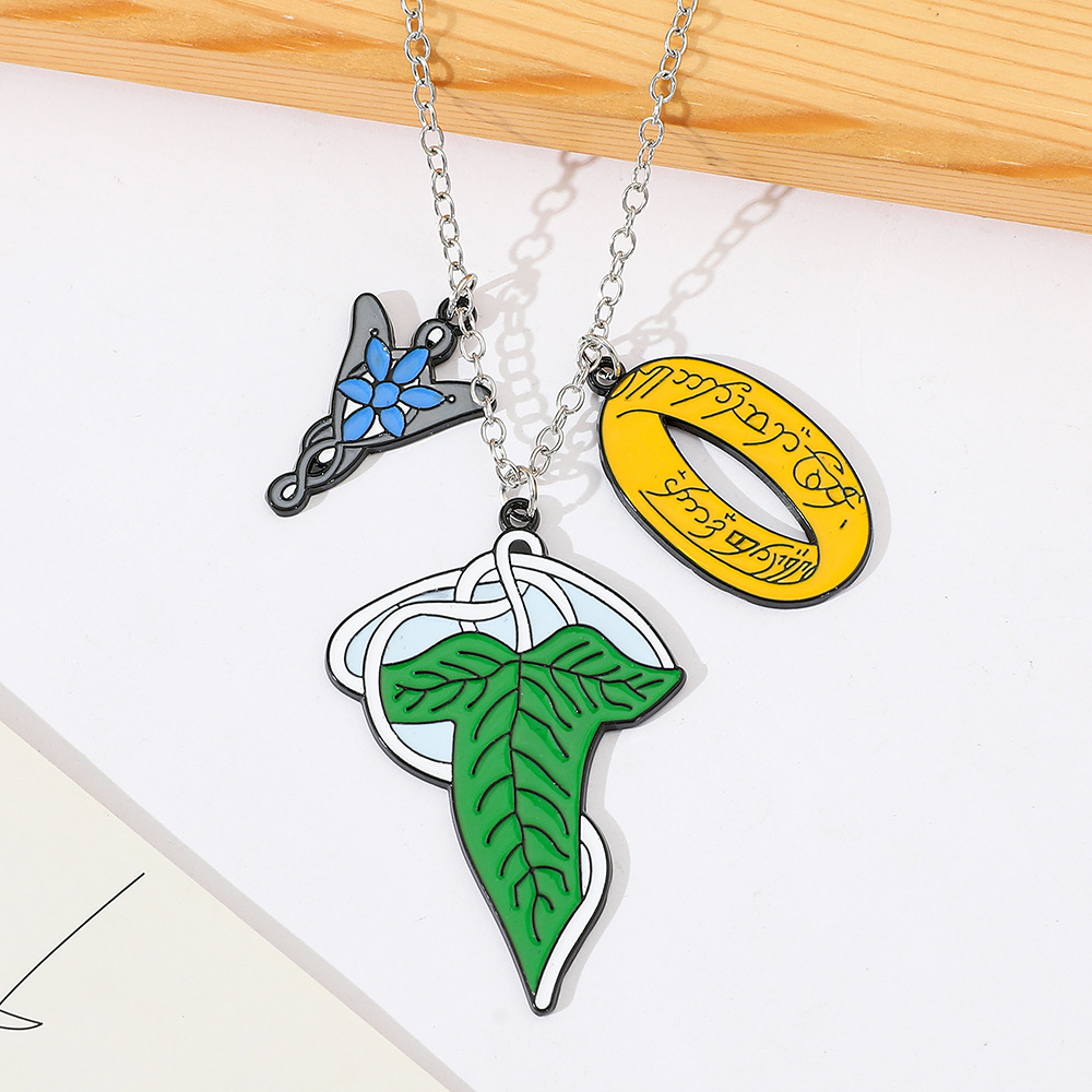 Men Accessories Pendant - Lord of the Rings Elves Necklace