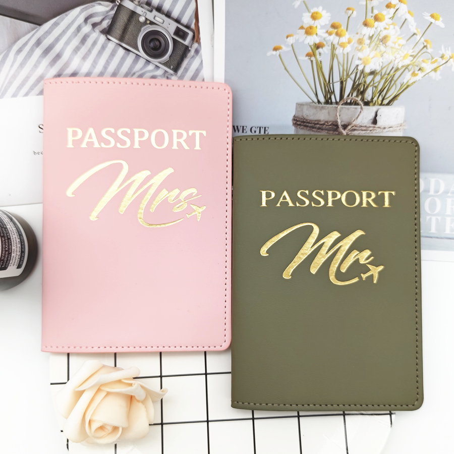 Men'S Accessories Wallet - 2PCS a Set Mr/Mrs Lovers Couples