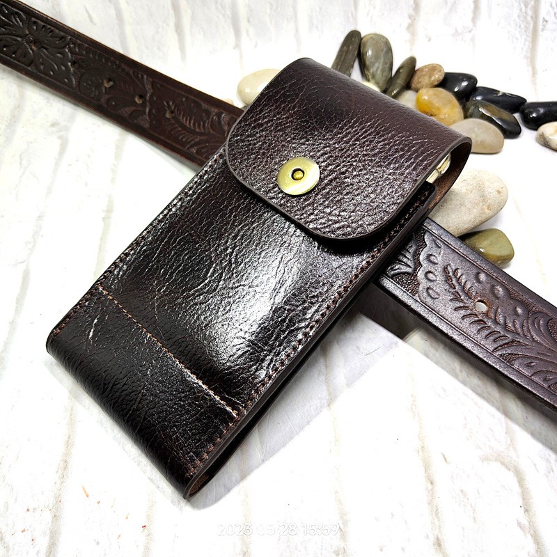 Men Accessories Pack - Mobile Phone Waist Bag Holster Genuine