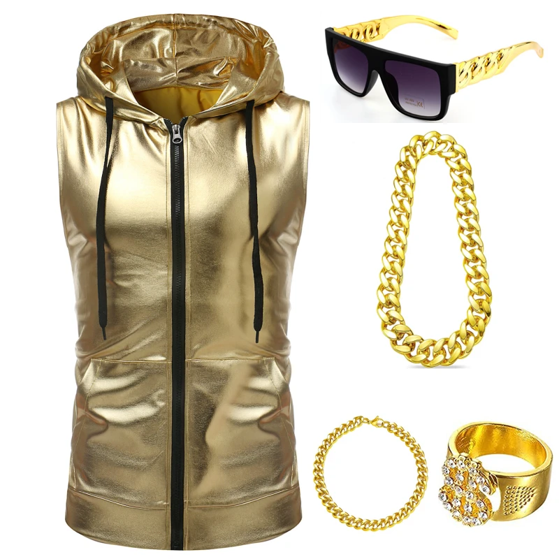 Men'S Accessories In The 80S - 80s 90s Hip Hop Costumes Outfit