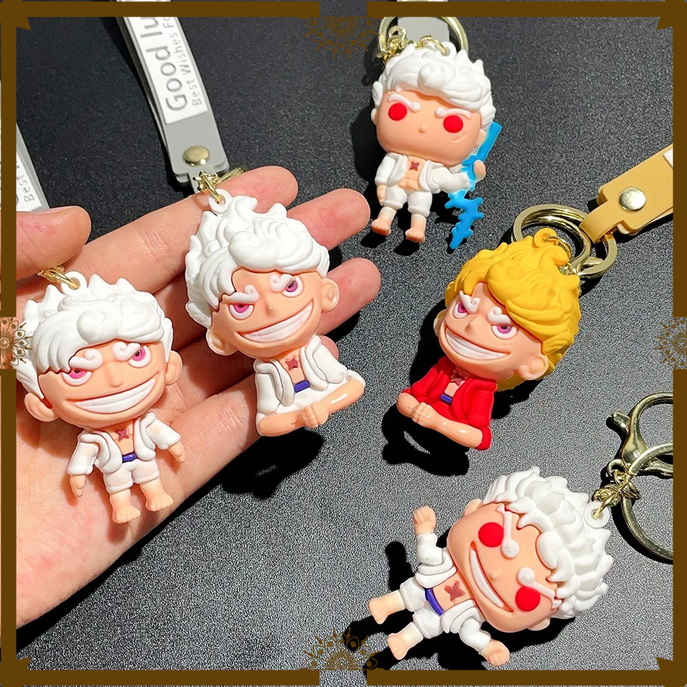 Men Accessories Chain - Anime One Piece Figure Key Chain
