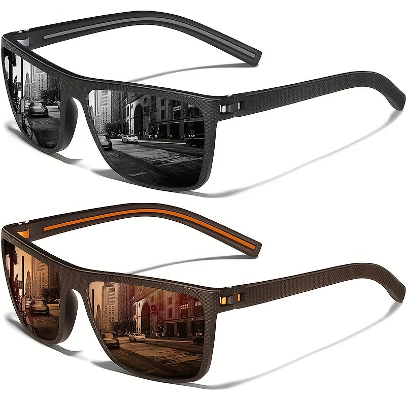 Sunglasses Polarized Men - Square Outdoor Sport Sunglasses for Men