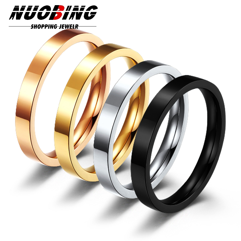 Men Accessories Name - 3MM Classic Simple 316L Stainless Steel