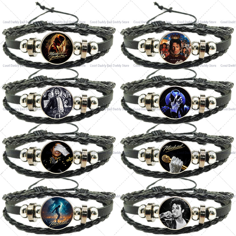 Men'S Accessories Fashion - Michael Jackson Weaving Hand Rope for