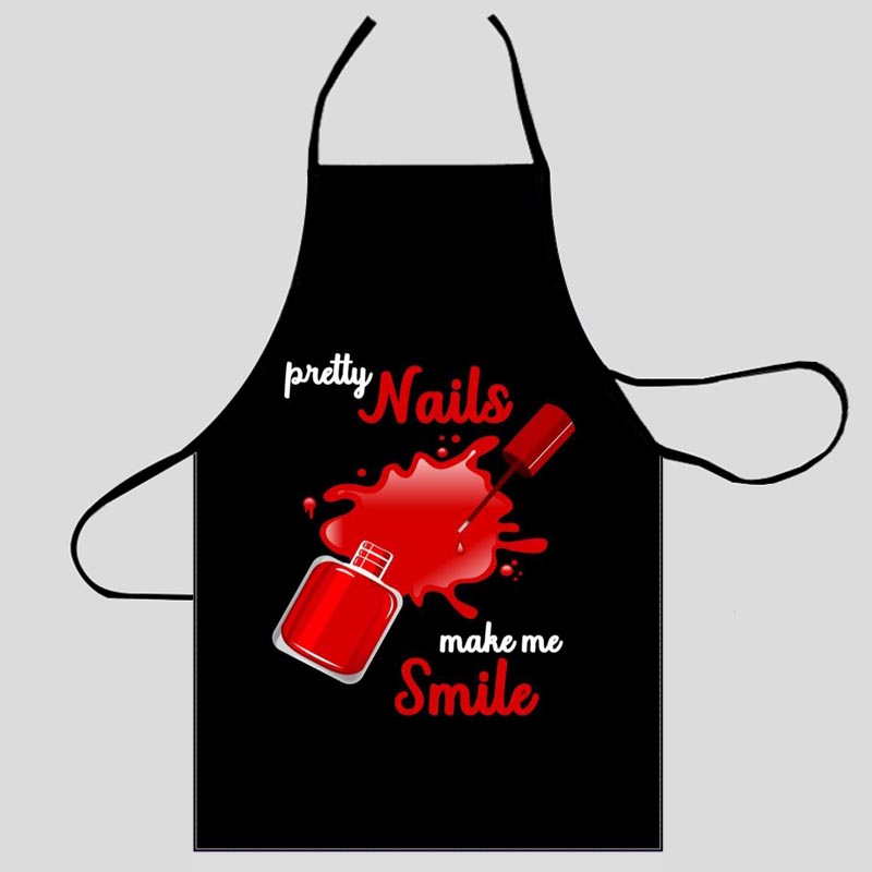 Men Accessories Shop - Nice Nail Polish Apron Home Coffee