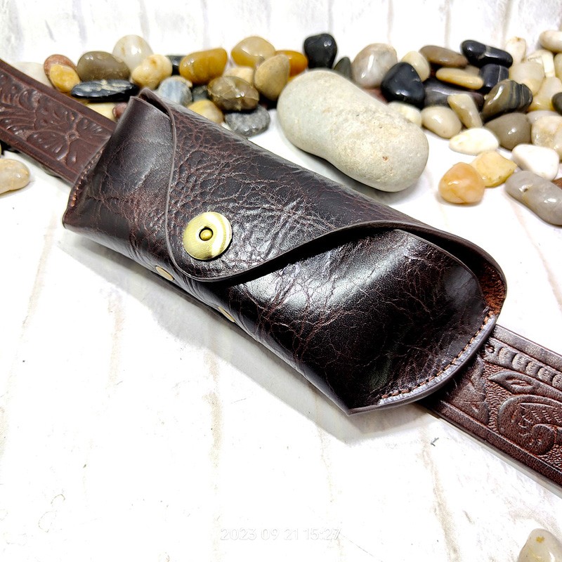 Men Accessories Pack - Blongk Glasses Case Waist Bag Genuine
