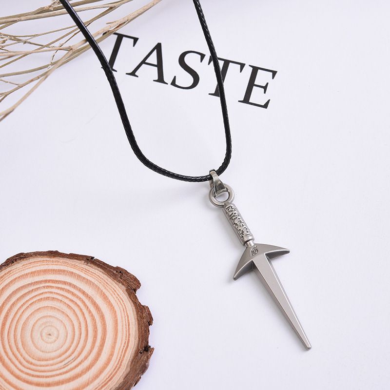 Men Accessories Pendant - Naruto Necklace Minato Kunai Pendant Anime