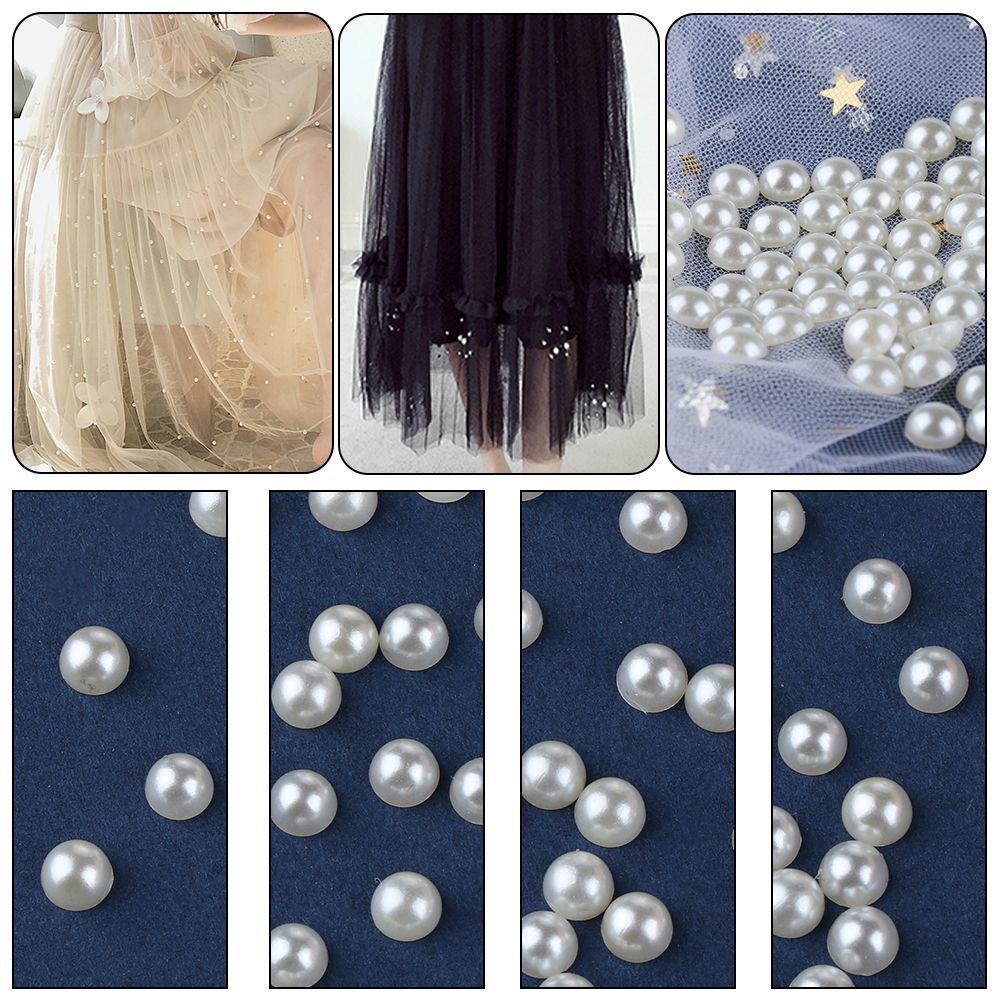Men'S Accessories Rack - 30/50pcs Half Round Pearl Rivets Button