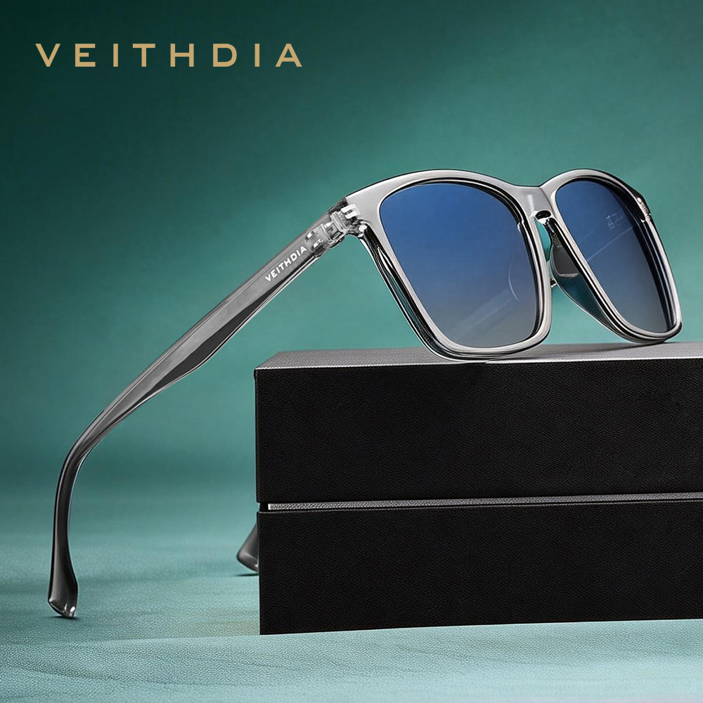 Sunglasses Polarized Men - VEITHDIA Polarized Fashion Sunglasses TR90 Frame