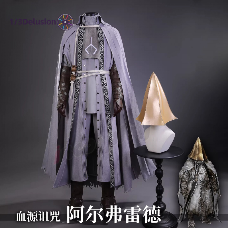 Men Accessories Store - 1/3Delusion Store bloodborne Alfred Cosplay Costume