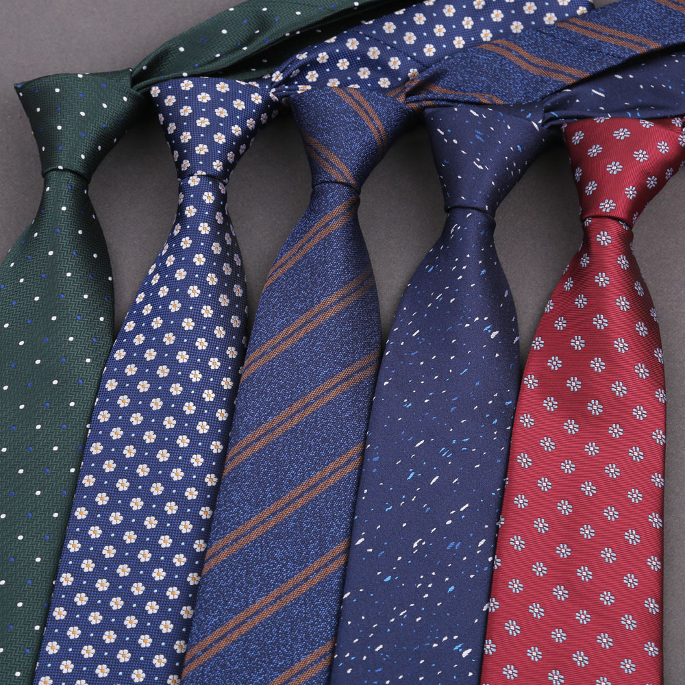 Men'S Accessories Office - Tie Gravatas Fashion Jacquard Woven 8