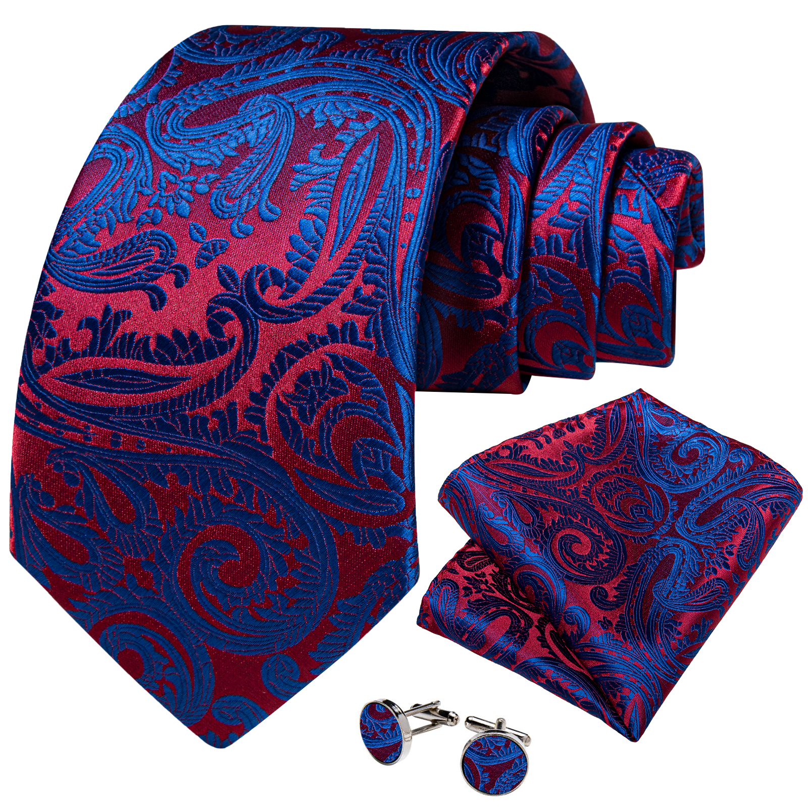 Men Tie with Luxury Blue Cryst - Men Accessories Neck Chain review and price