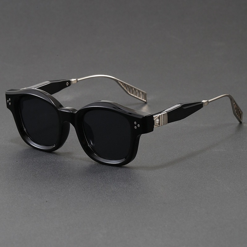Retro Square Acetate Sunglasse - Sunglasses Polarized Men review and price
