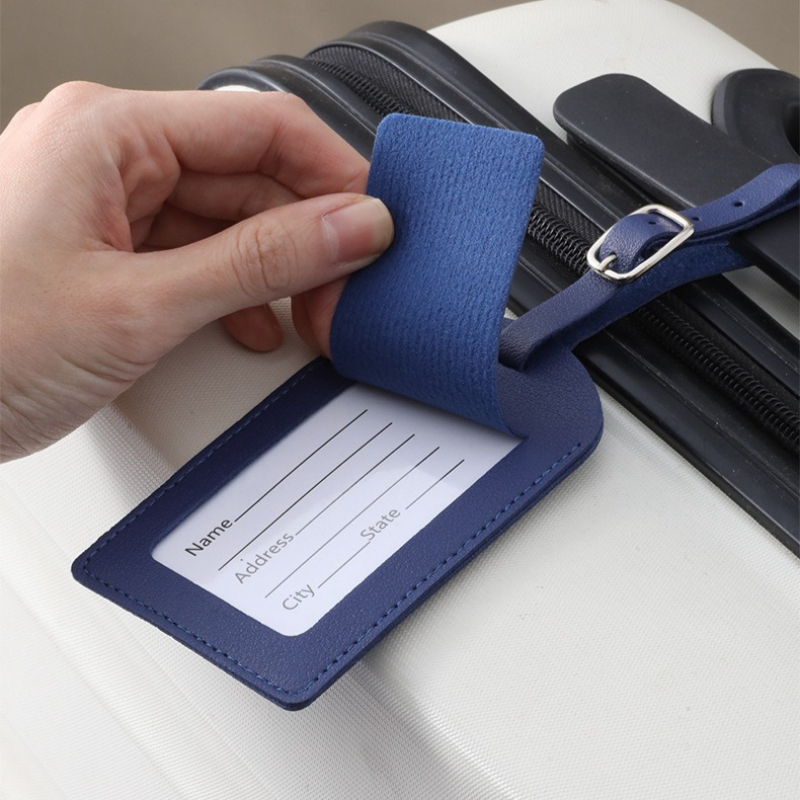 Women Men Luggage Tags PU Leat - Men Accessories Name review and price