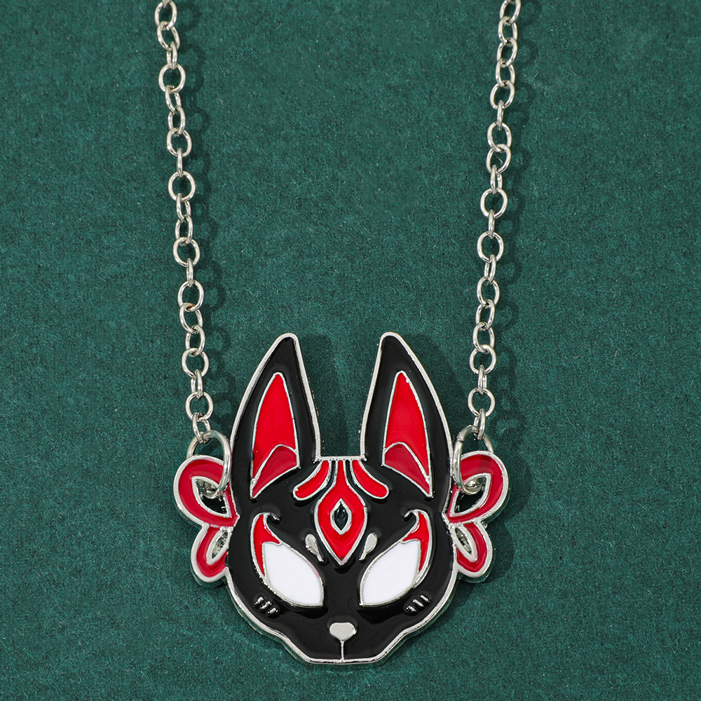 Fashion Anime Fox Mask Metal E - Men Accessories Pendant review and price