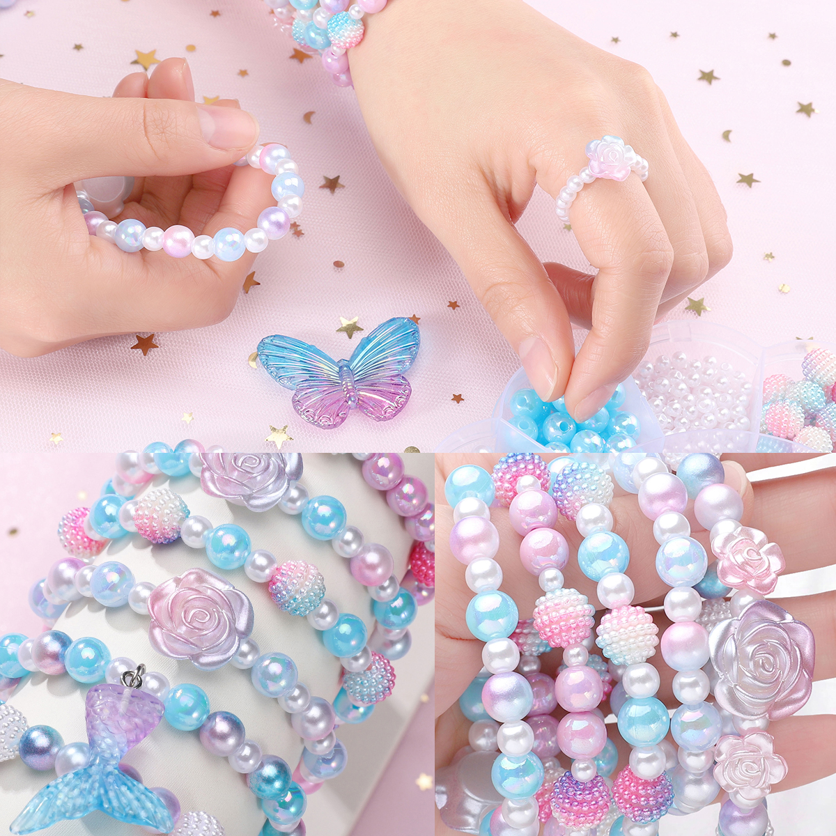 13Grid 0.6-2.6cm Mermaid Color - Men Accessories Combo review and price