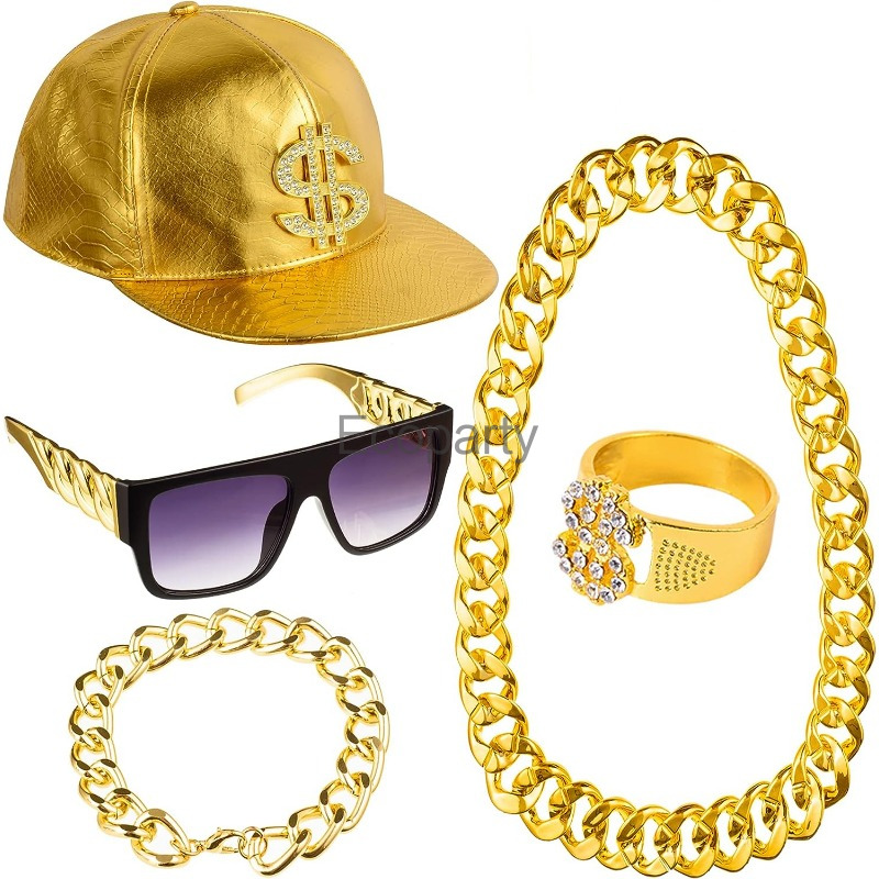 80s 90s Hip Hop Costume Access - Men'S Accessories In The 80S review and price