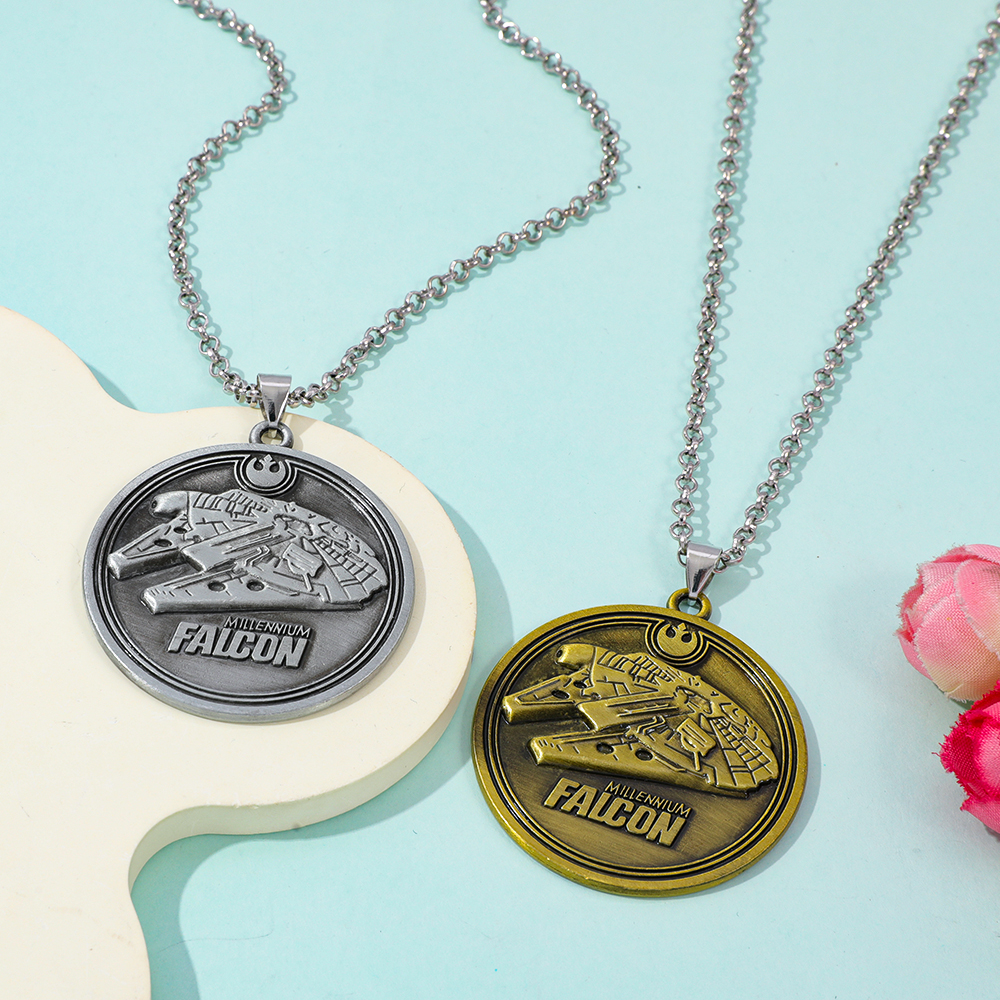 Creative Spaceship Necklace -  - Men Accessories Pendant review and price
