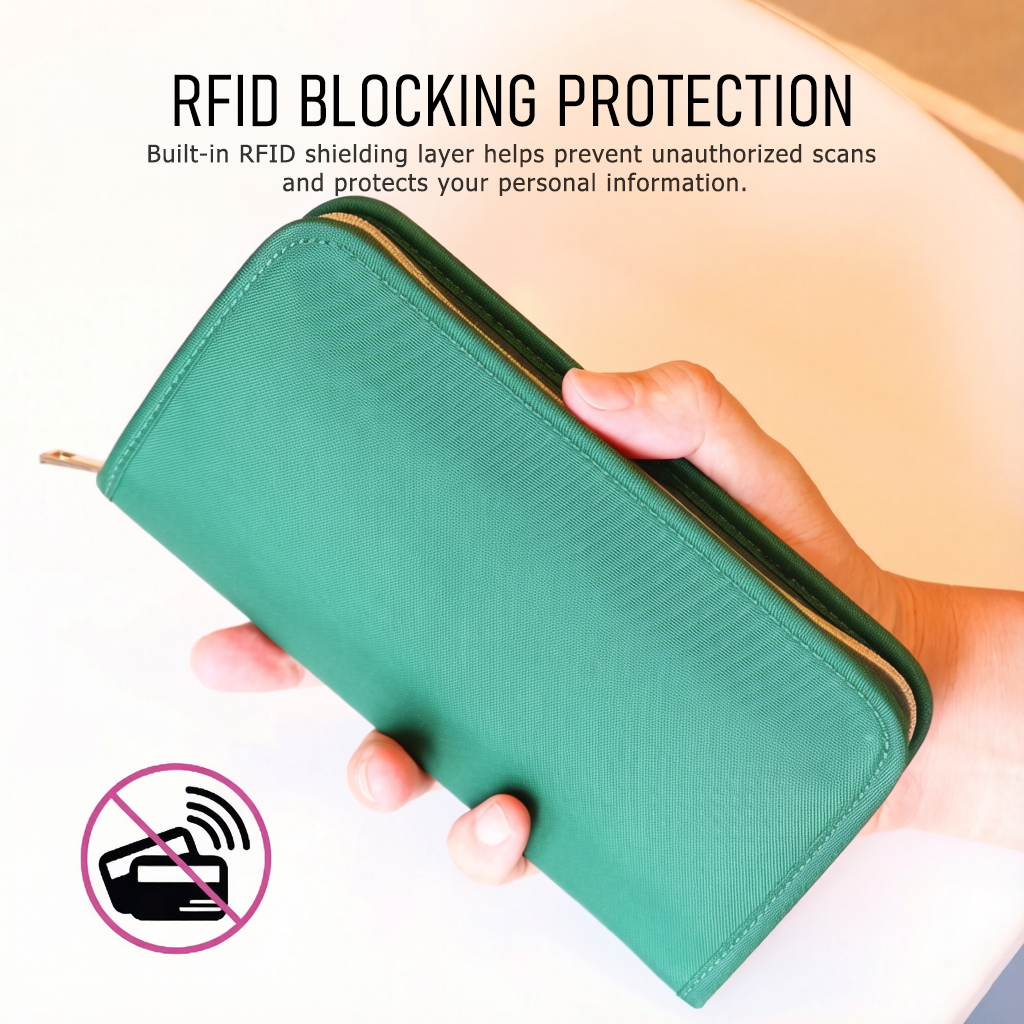 RFID Blocking Passport Holder  - Men'S Accessories Wallet review and price