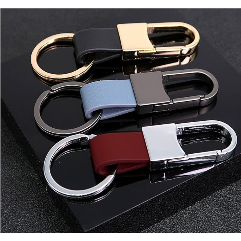 Fashion Leather Keychains Cust - Men Accessories Name review and price