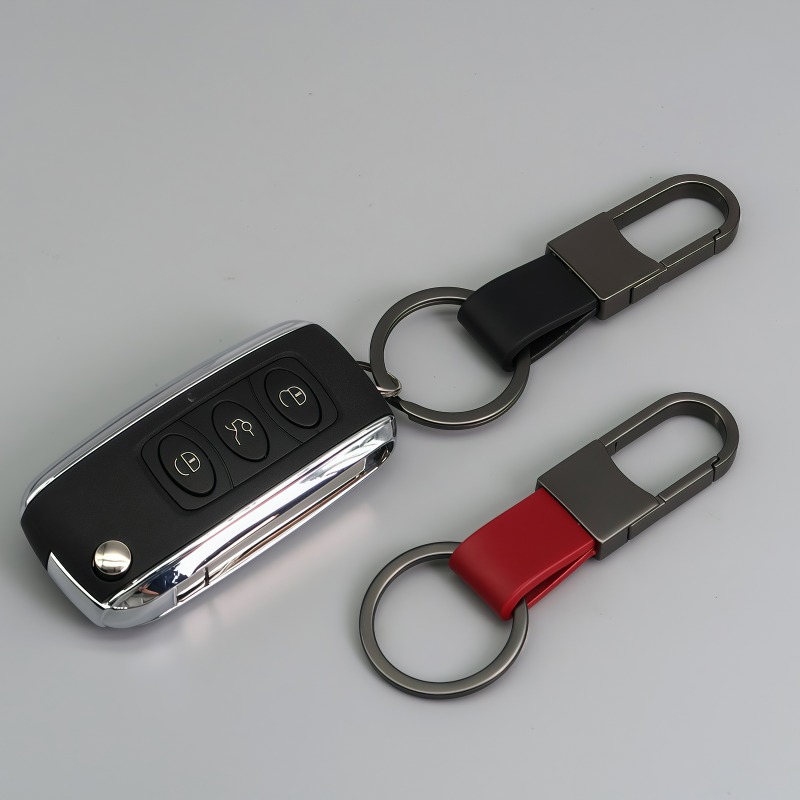 Fashion Leather Keychains Cust - Men Accessories Name review and price