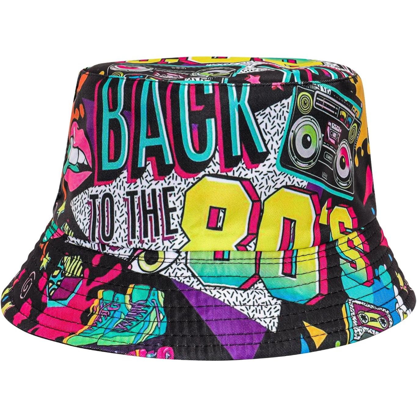 Fashion 80s 90s Bucket-Hat Fis - Men'S Accessories In The 80S review and price