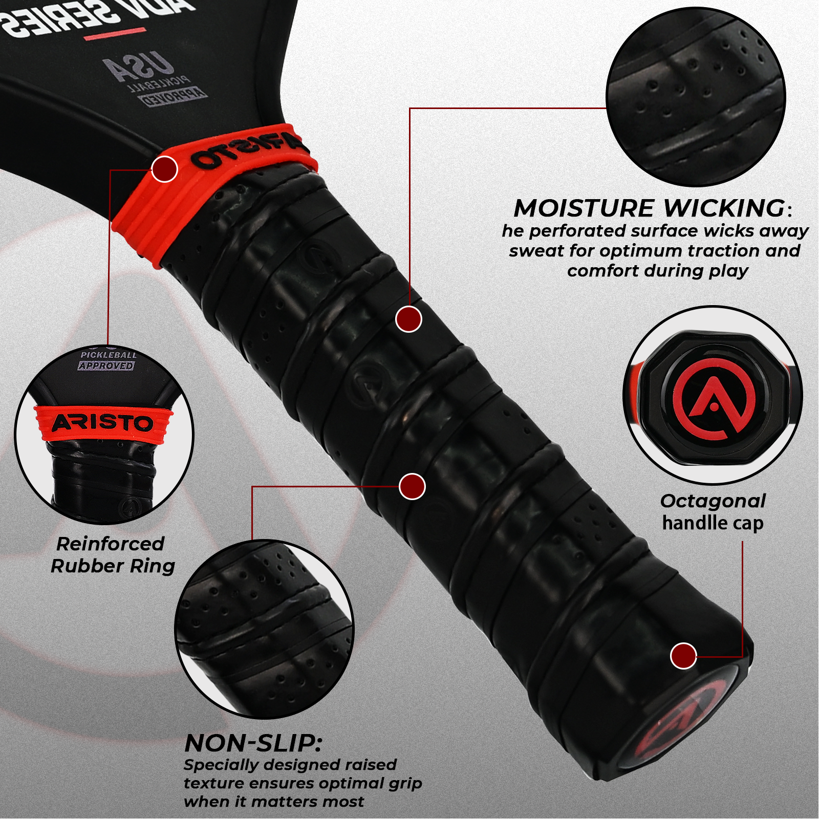 USAPA Approved Pickleball Padd - Men'S Accessories Best review and price
