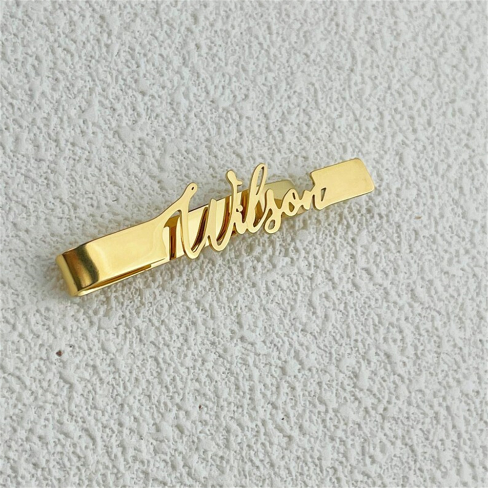 Personalized Tie Clip Custom N - Men Accessories Name review and price