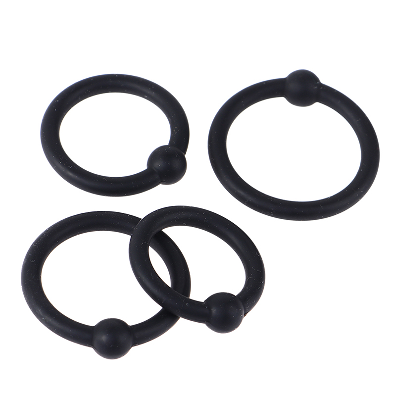 4Pcs Male Penis Rings Crystal  - Men Accessories Combo review and price