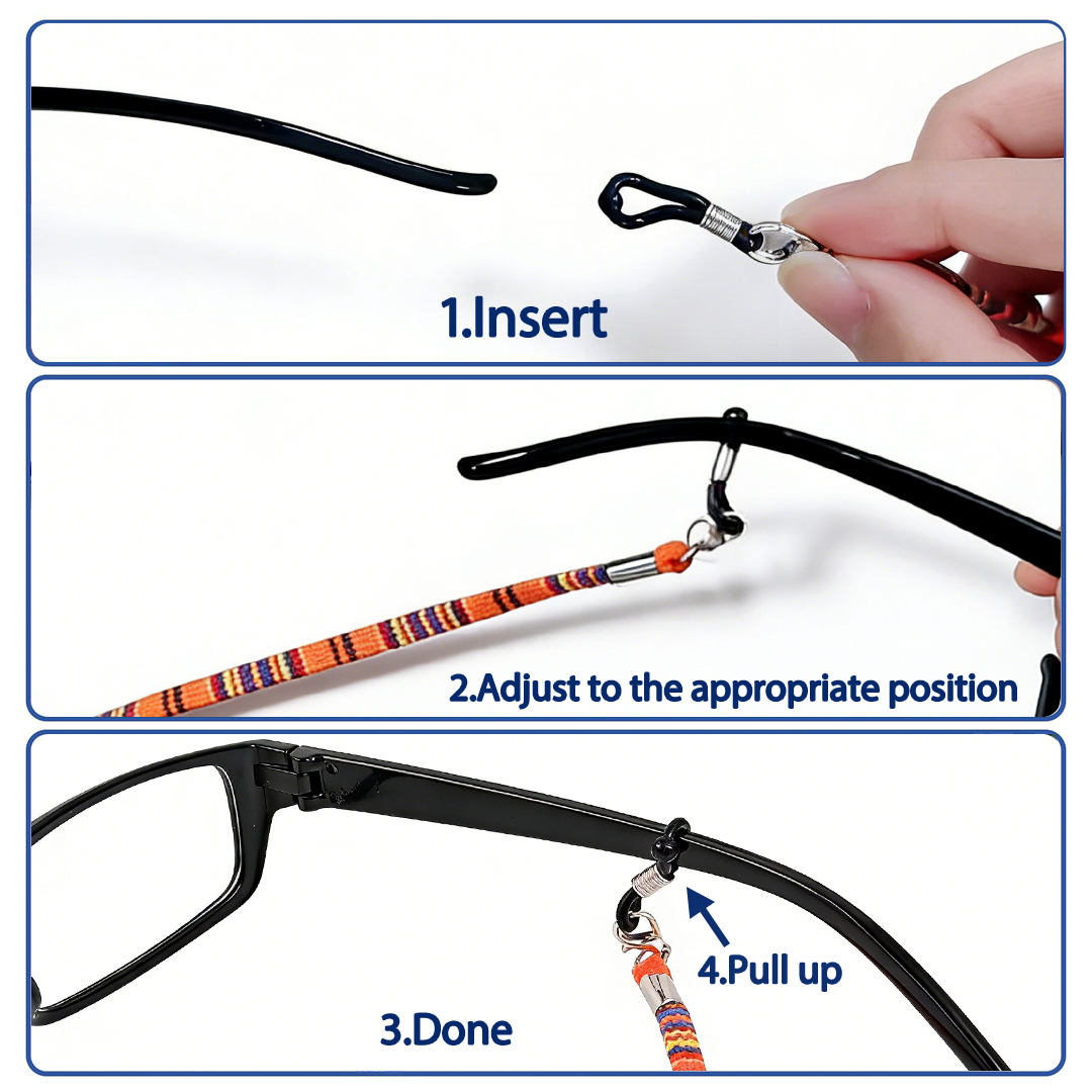 VOPHA Leather Eyeglass Strap f - Men Accessories Neck Chain review and price