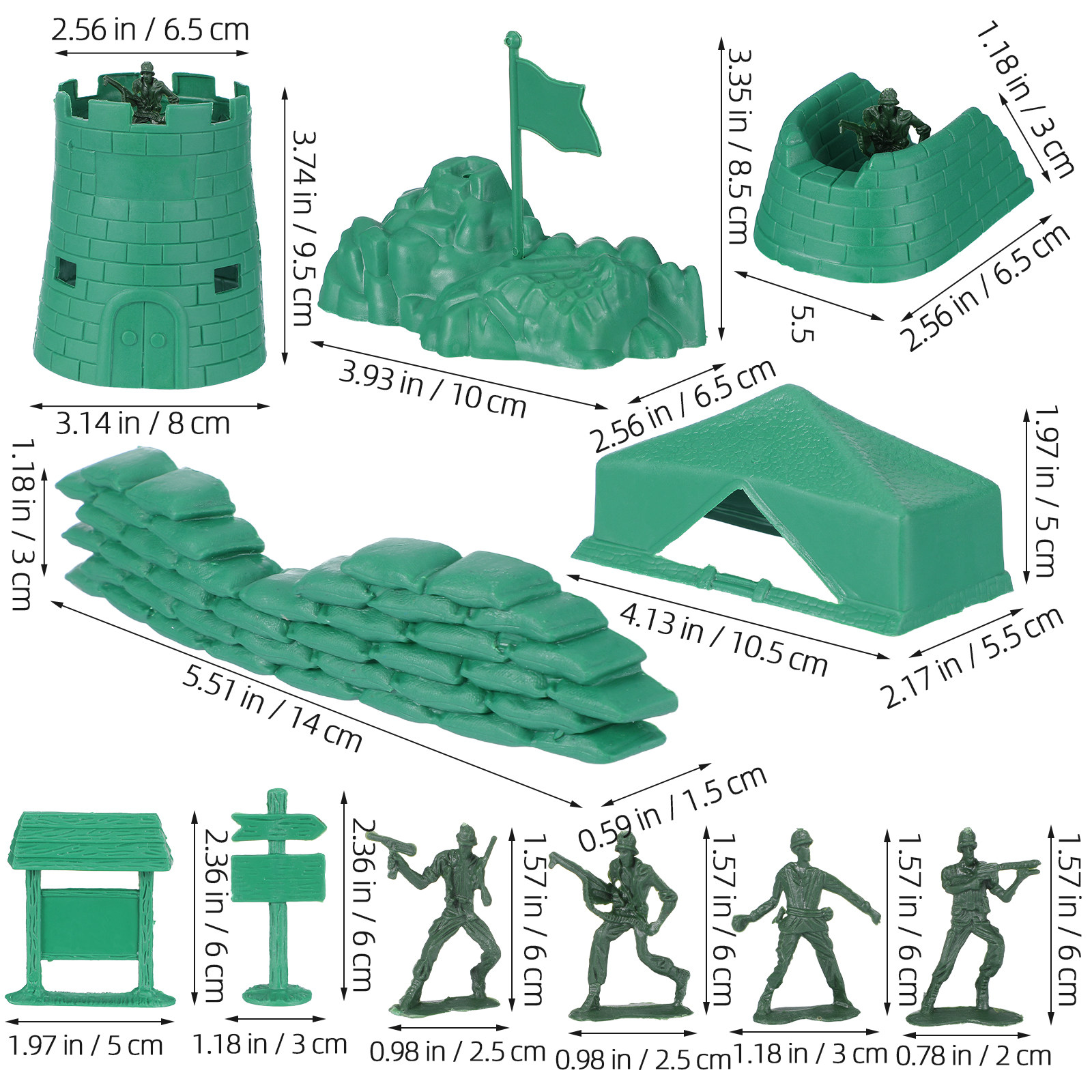 200Pcs Mini Soldier Set Plasti - Men Accessories Kit review and price