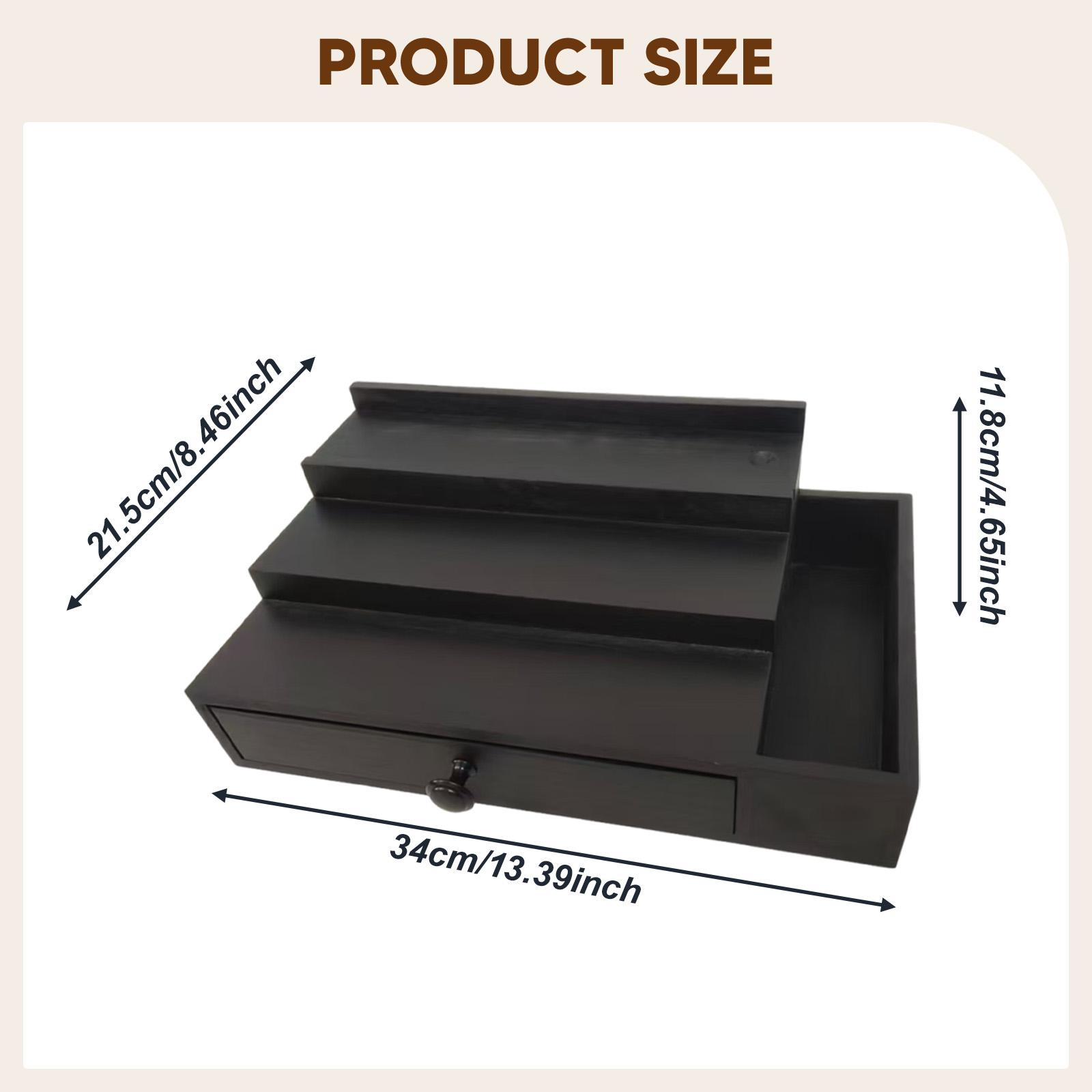 Multi Layer Perfume Organizer  - Men Accessories Drawer review and price