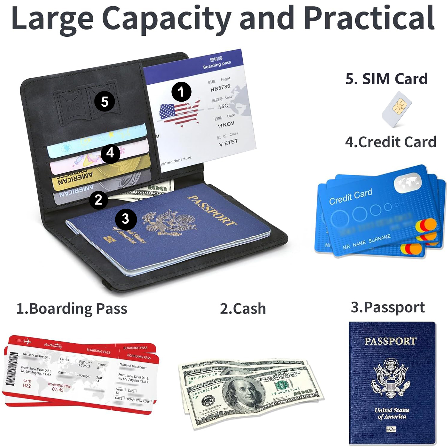 Passport Holder Wallet Cover T - Men'S Accessories Essentials review and price