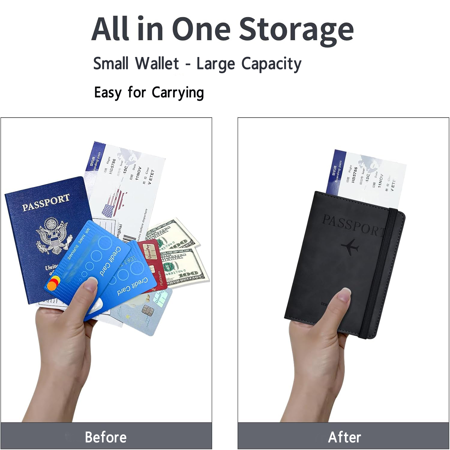 Passport Holder Wallet Cover T - Men'S Accessories Essentials review and price
