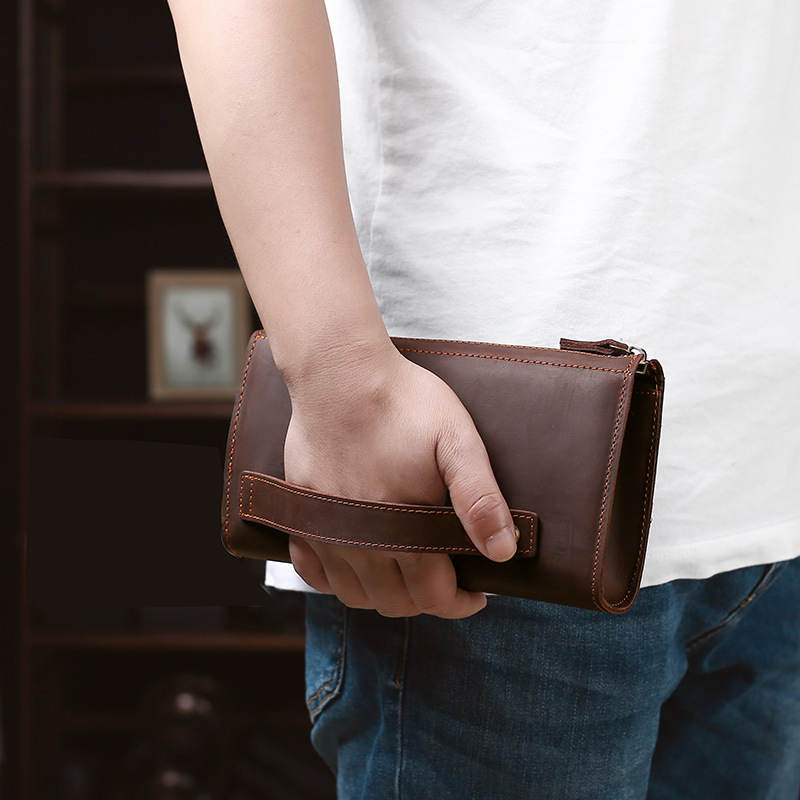 Men's Clutches Long Handbag Bu - Men'S Accessories Wallet review and price