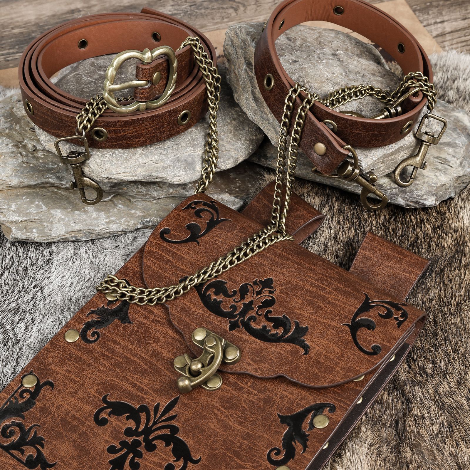 Steampunk Medieval Viking Pouc - Men'S Accessories Wallet review and price