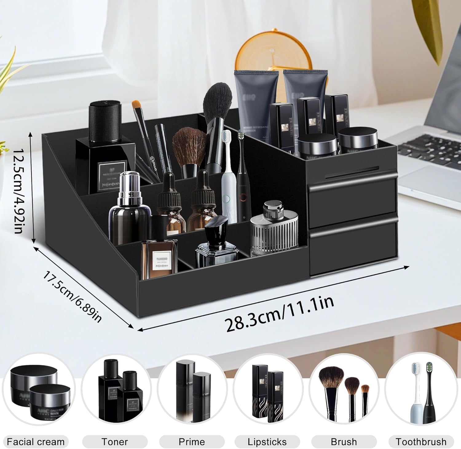 Vintage Bathroom Organizer Cos - Men'S Accessories Rack review and price
