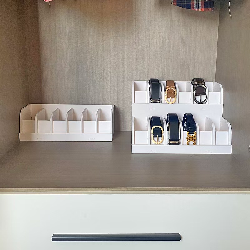 Belt Organizer Box 6/8/10 Grid - Men Accessories Drawer review and price