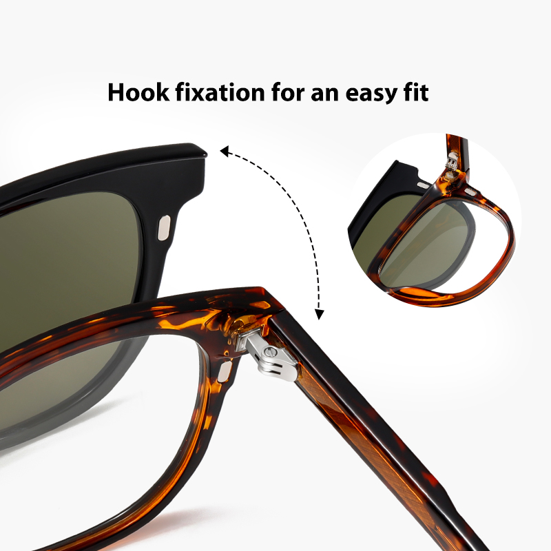 Fashion Sunglasses Man Clip On - Sunglasses Polarized Men review and price