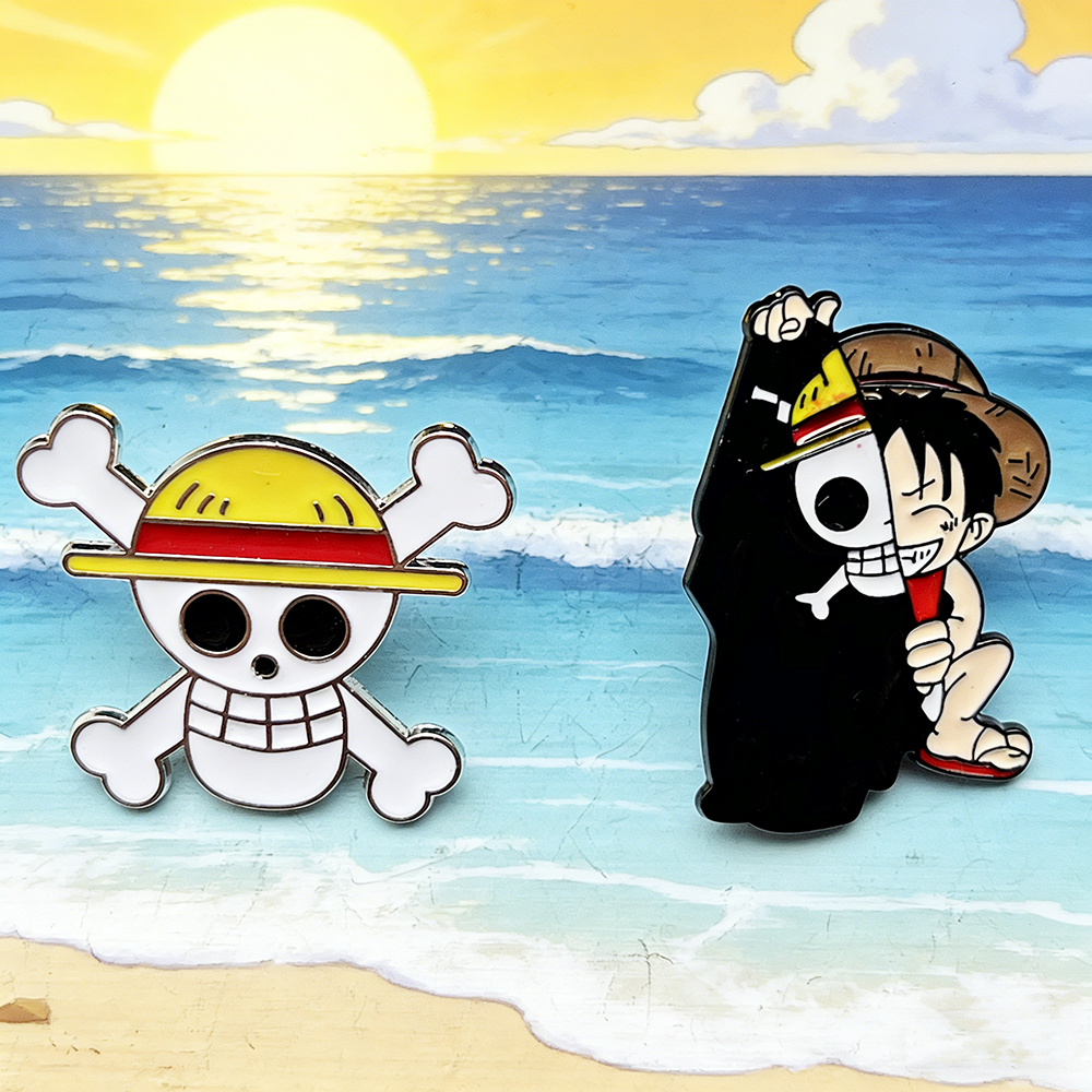2pcs One Piece  Anime Lapel Pi - Men Accessories Kit review and price