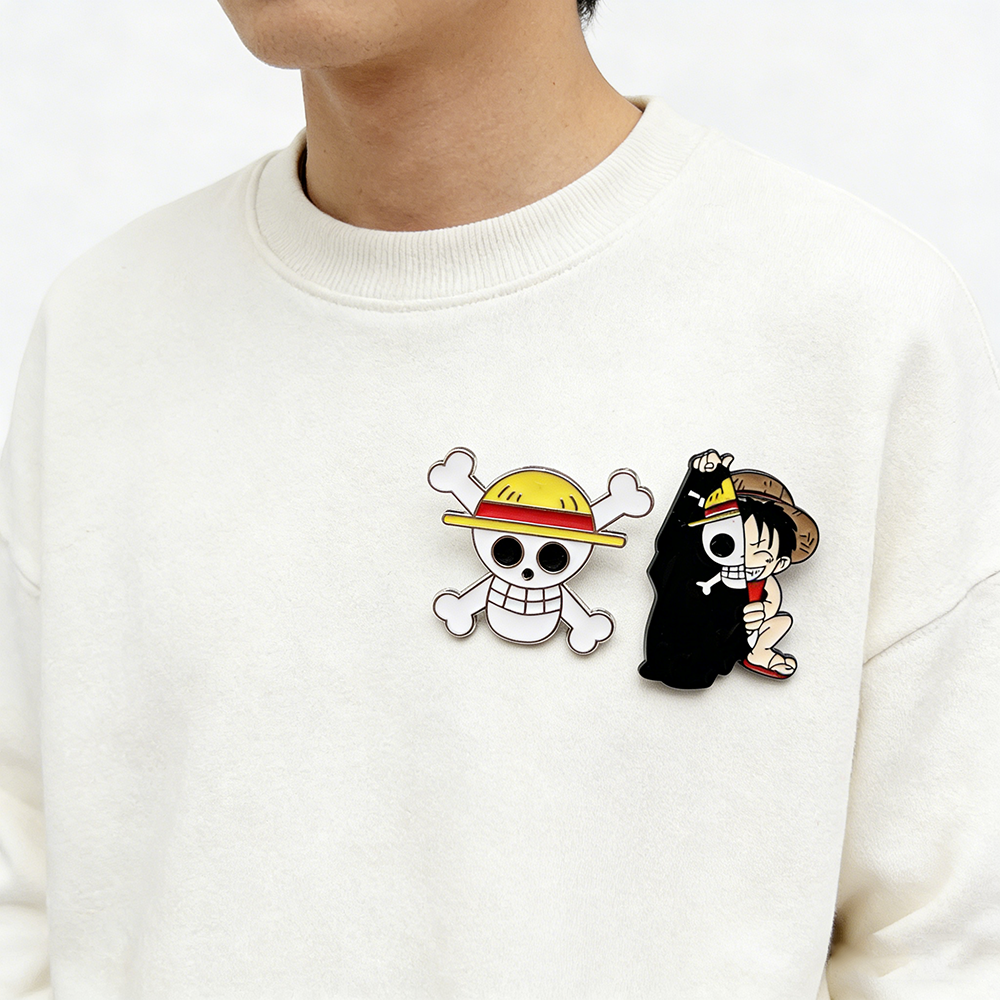 2pcs One Piece  Anime Lapel Pi - Men Accessories Kit review and price
