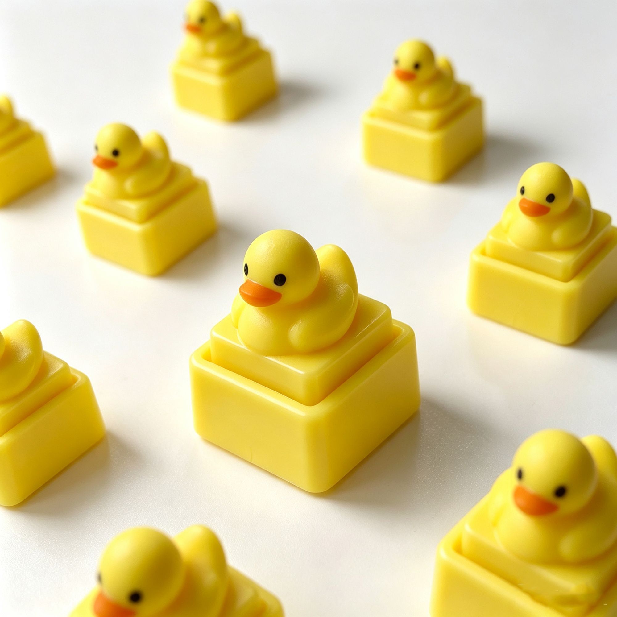 Cute Yellow Duck Press Keychai - Men Accessories Pendant review and price