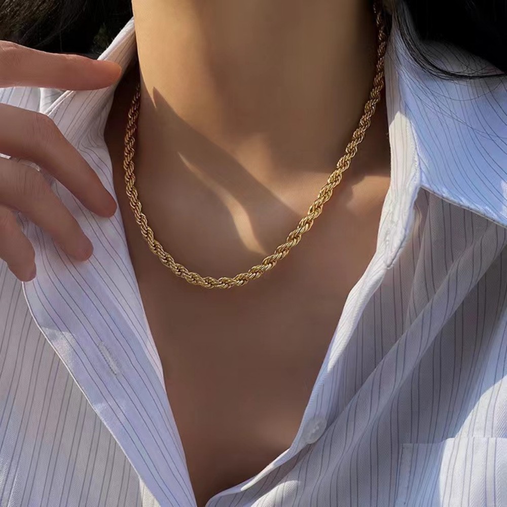 45-60cm Beautiful 18K Gold 4mm - Men'S Accessories Office review and price